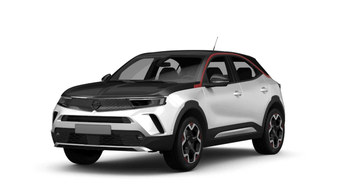 Opel Mokka Electric Ansicht vorne schräg