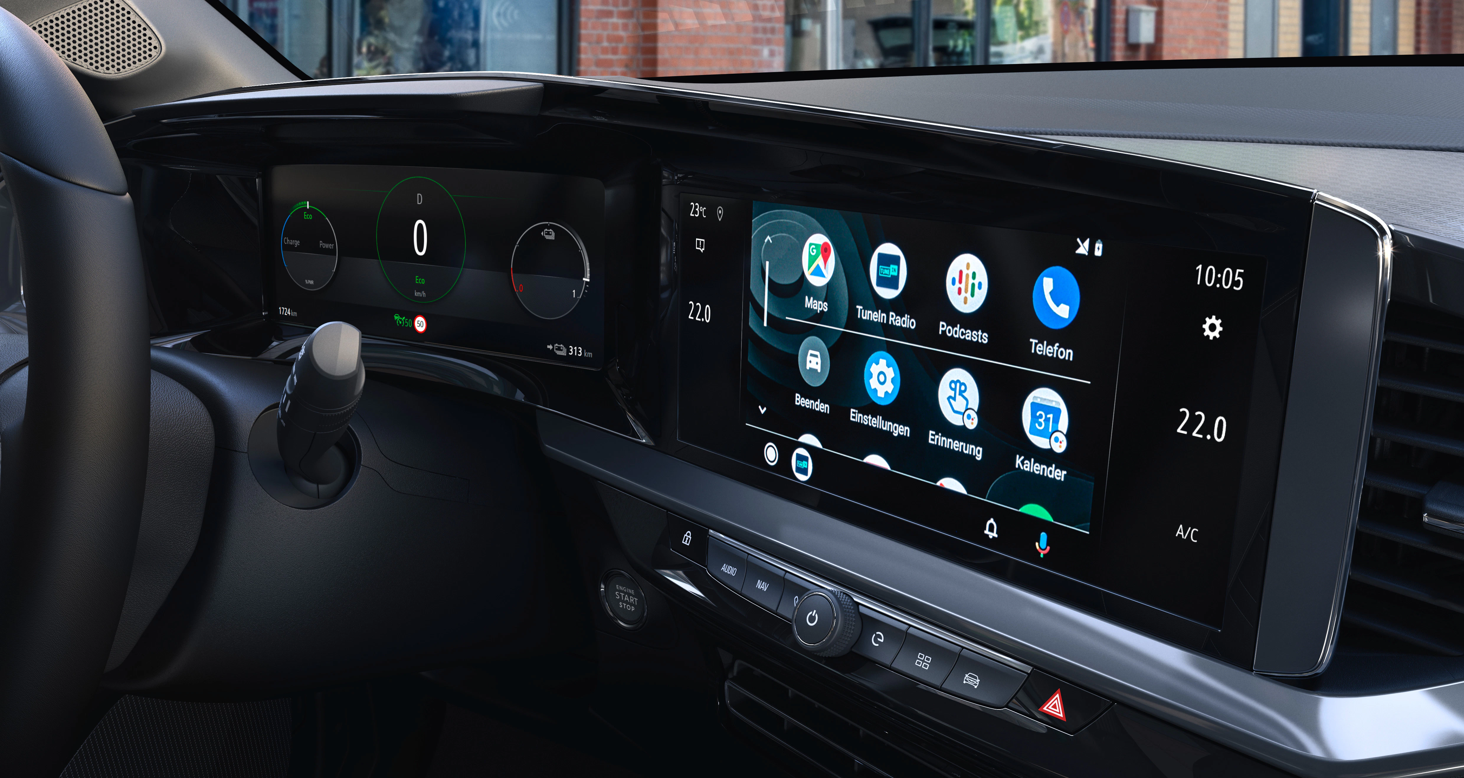 Opel Mokka Electric Detail Infotainment