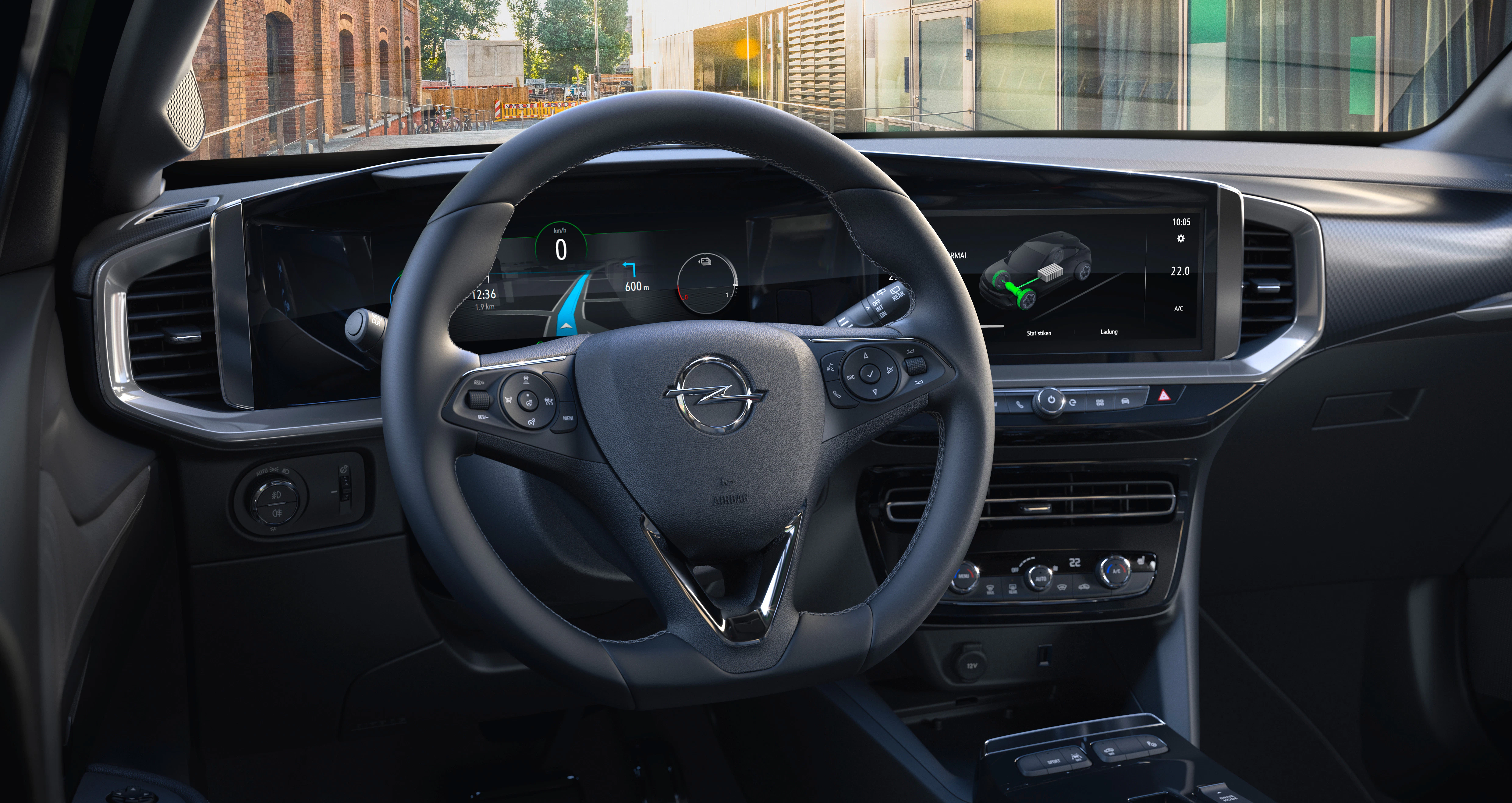 Opel Mokka Electric Detail Lenkrad