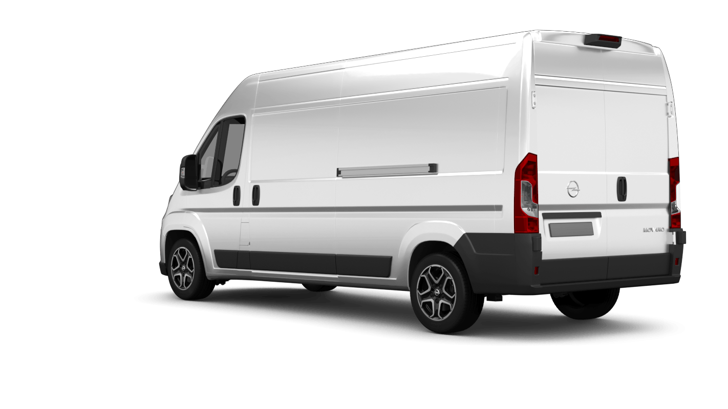 Opel Movano Electric Ansicht hinten schräg