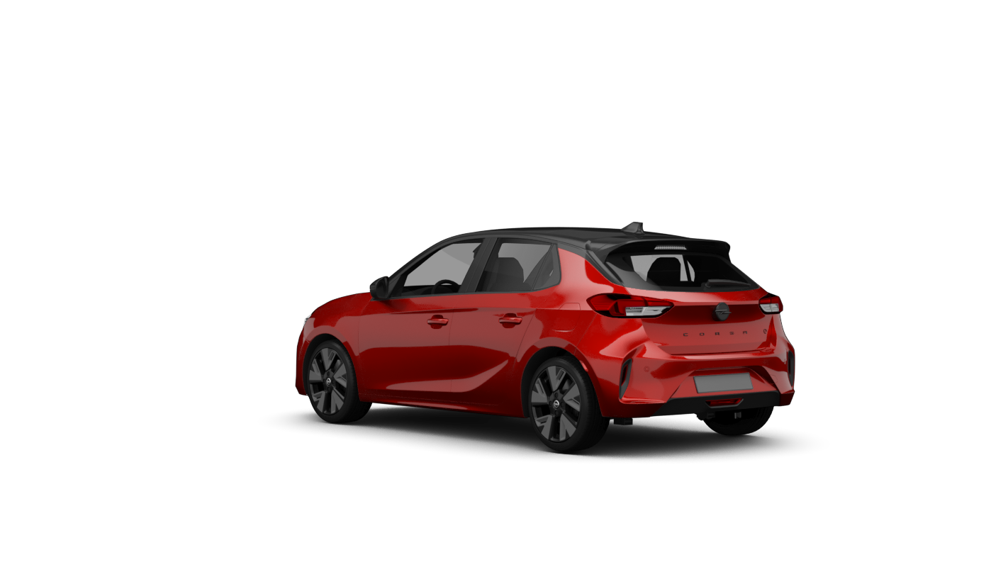  Opel Corsa Electric Ansicht hinten schräg