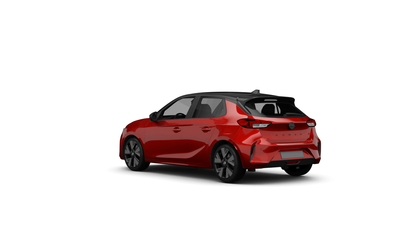  Opel Corsa Electric Ansicht hinten schräg