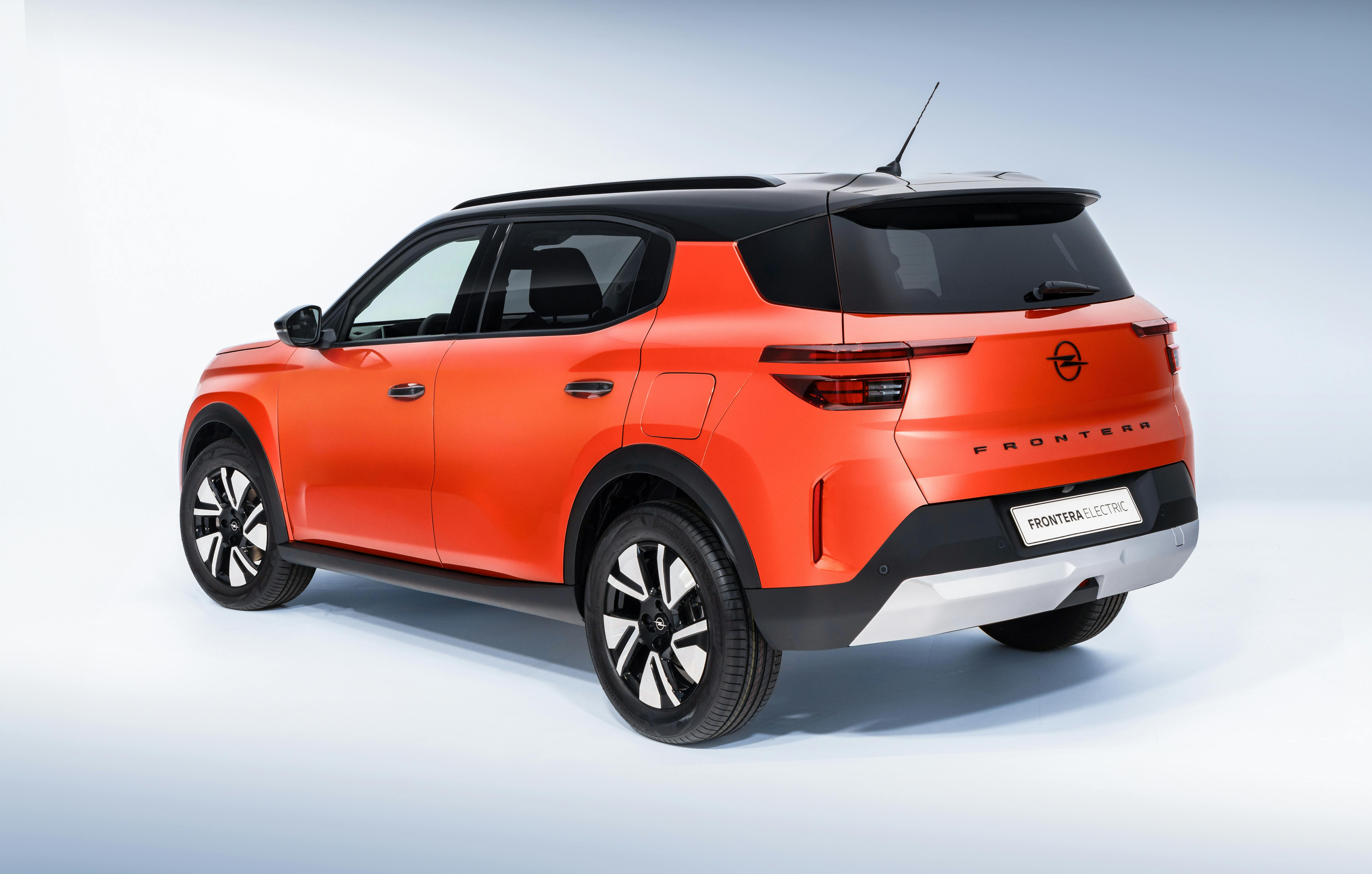 Opel Frontera Electric statisch Heck