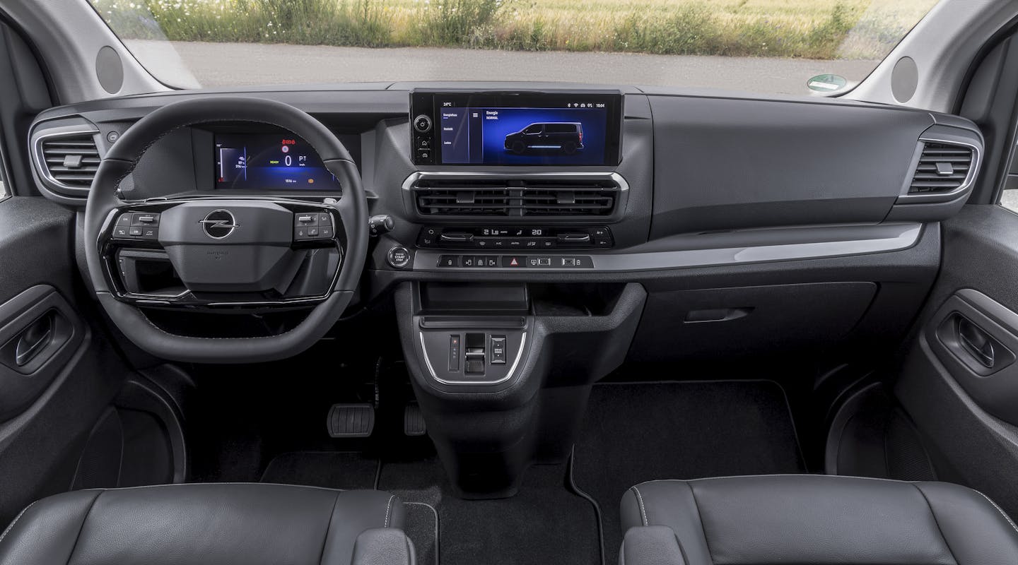 Opel Zafira Life Electric Interieur