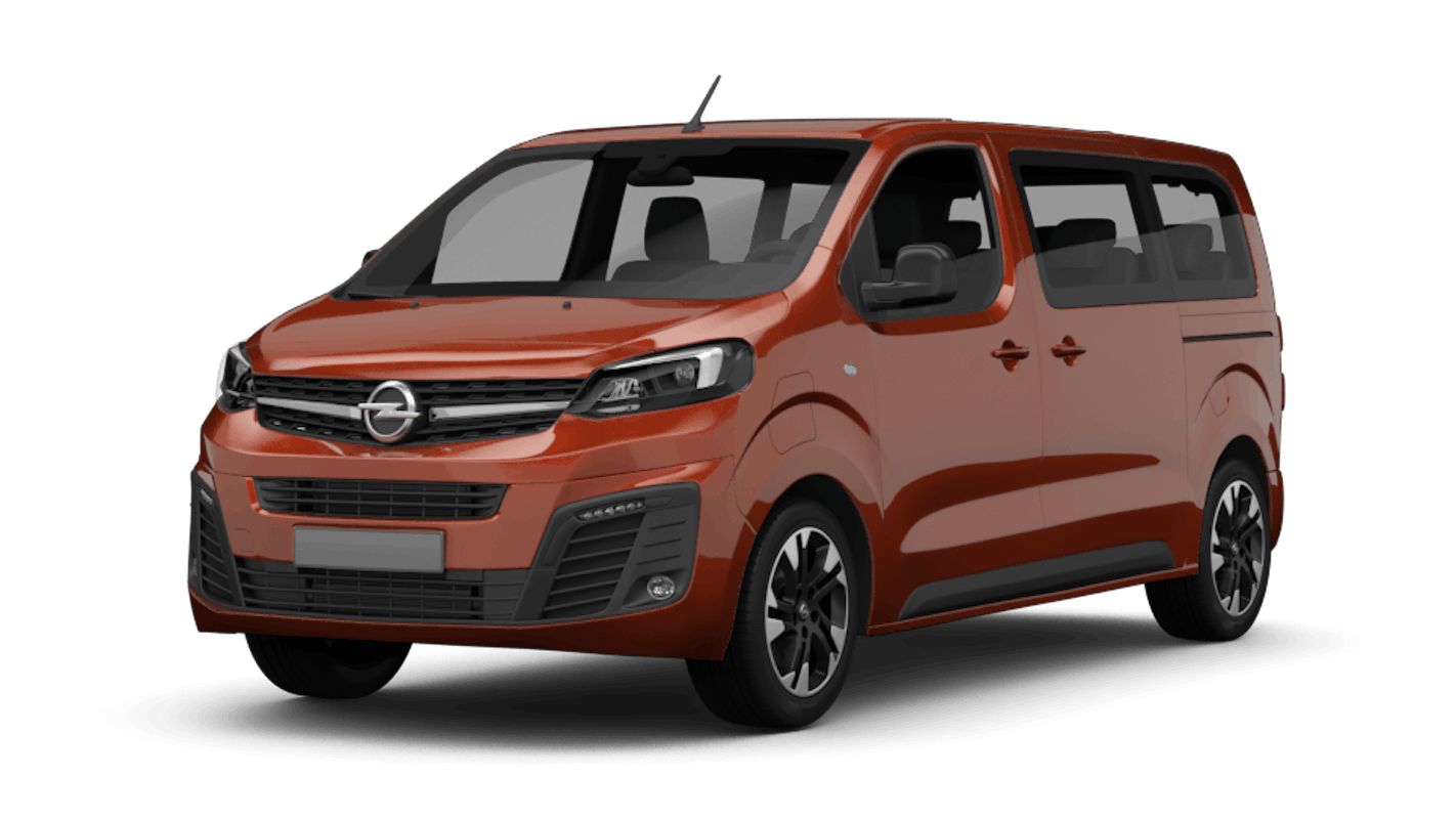 Opel Zafira Life Electric Ansicht vorne schräg