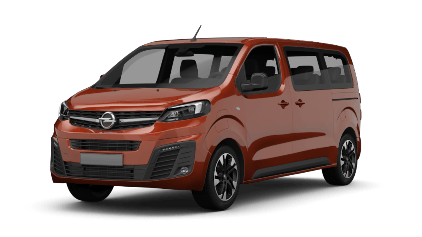 Opel Zafira Life Electric Ansicht vorne schräg