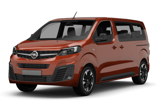 Opel Zafira Life Electric Ansicht vorne schräg