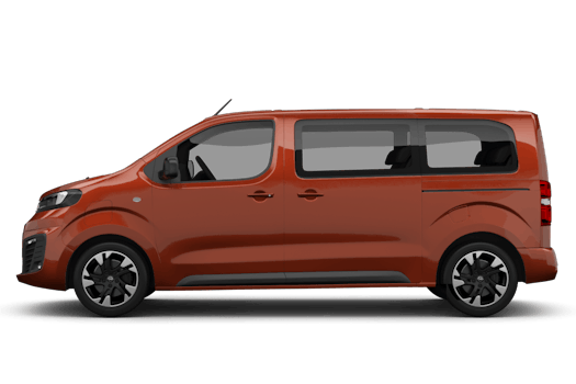 Opel Zafira Life Electric Ansicht seitlich