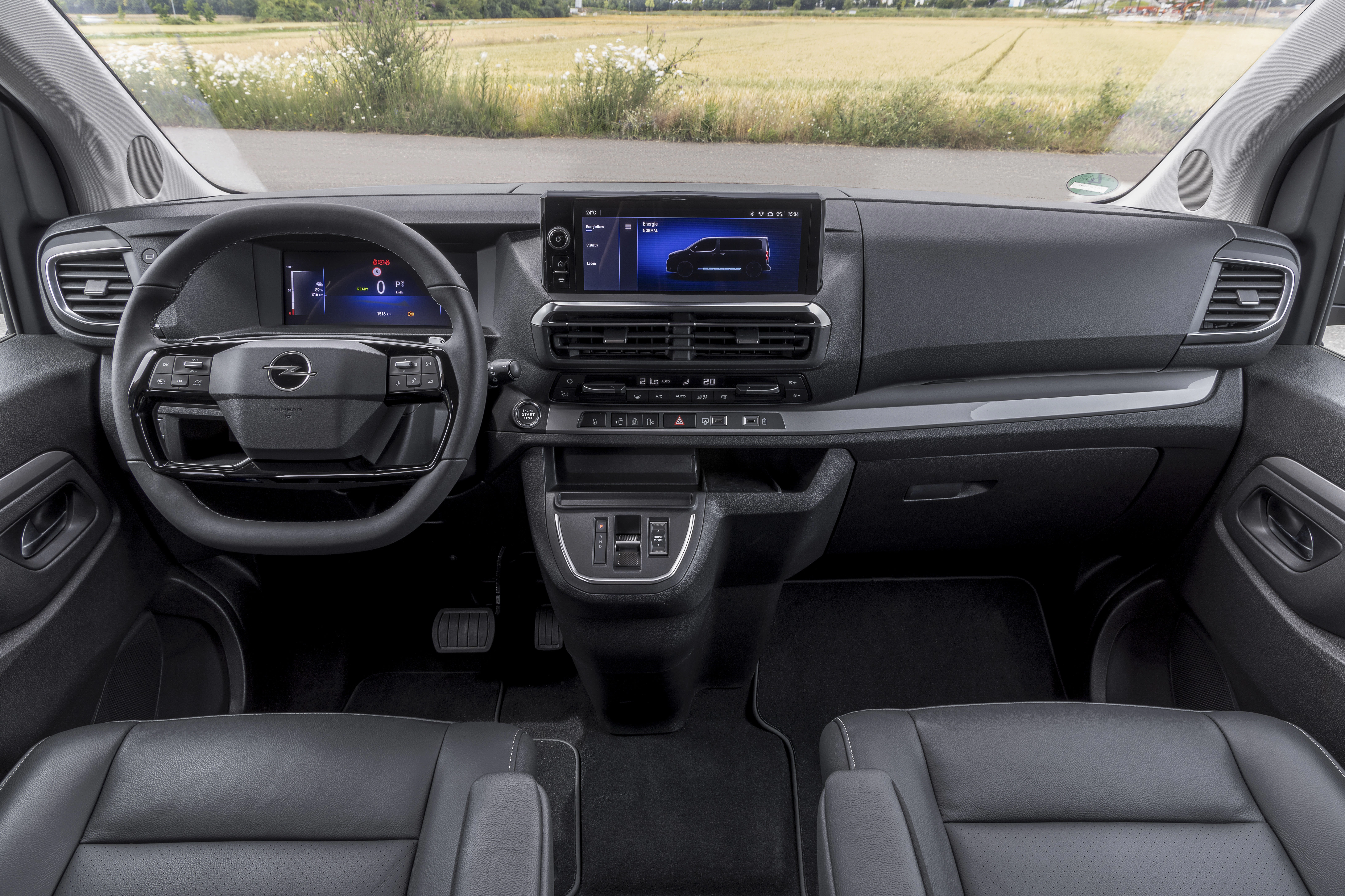 Opel Zafira Life Electric Detail Interieur
