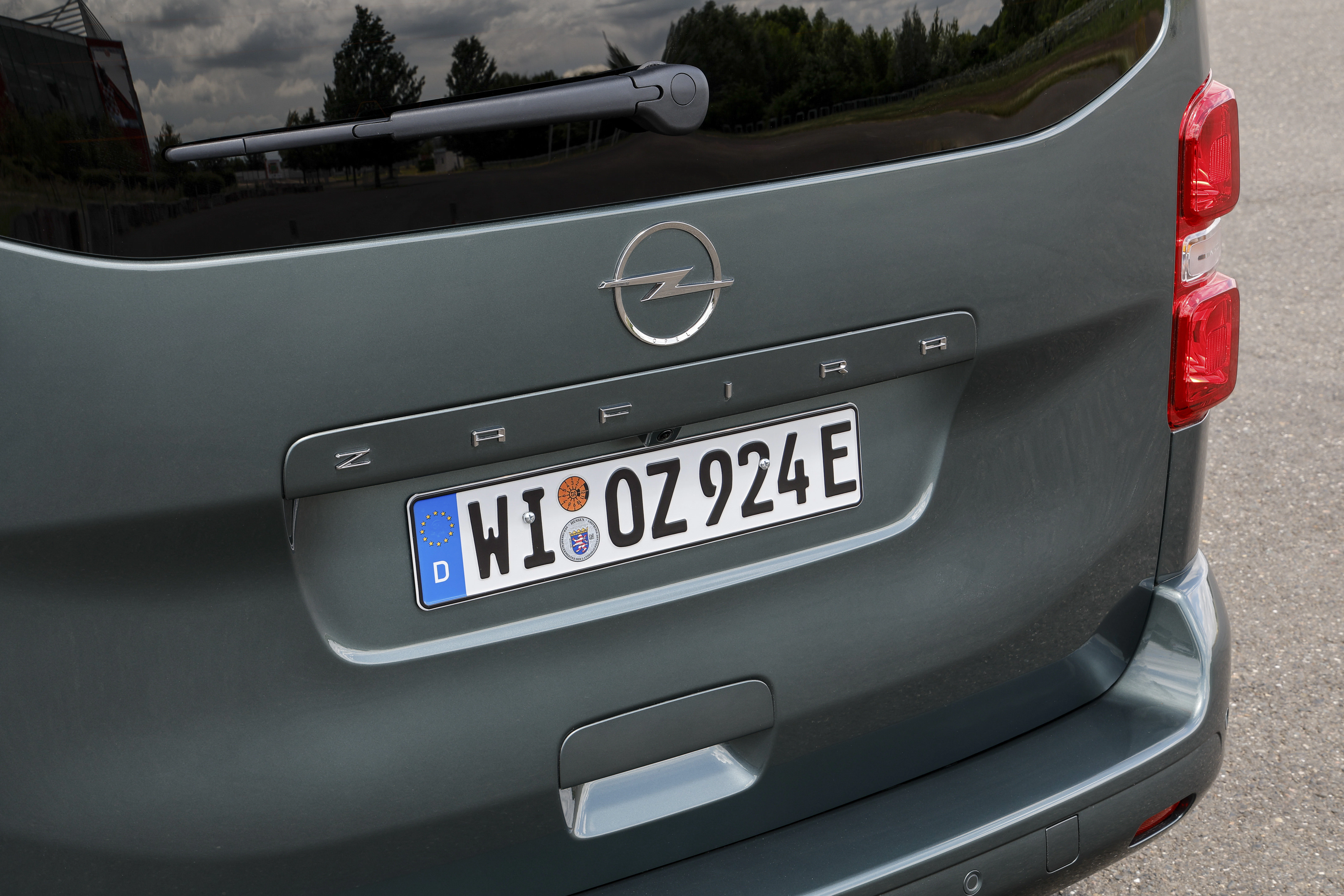 Opel Zafira Life Electric Detail Heck