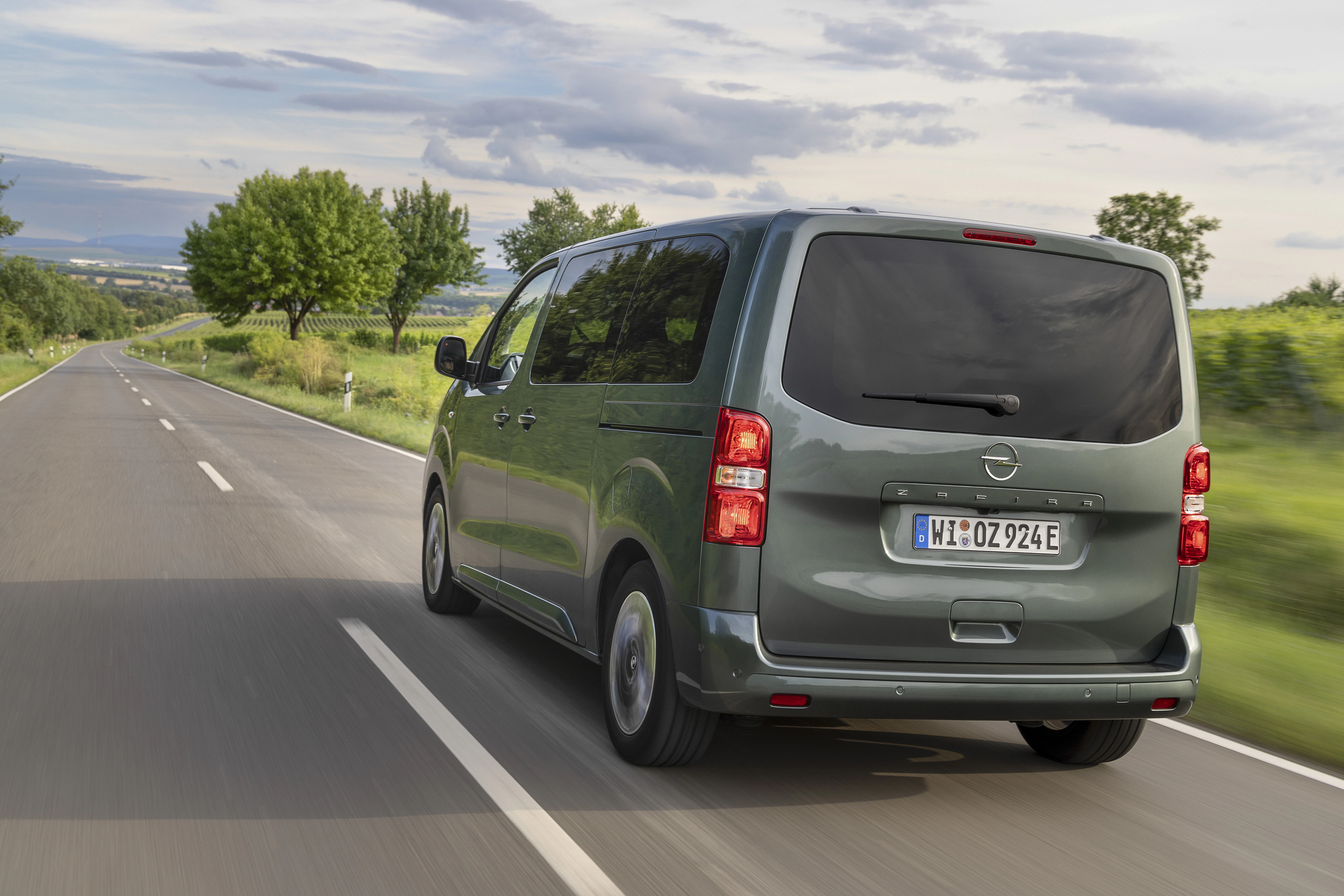 Opel Zafira Life Electric dynamisch Heck
