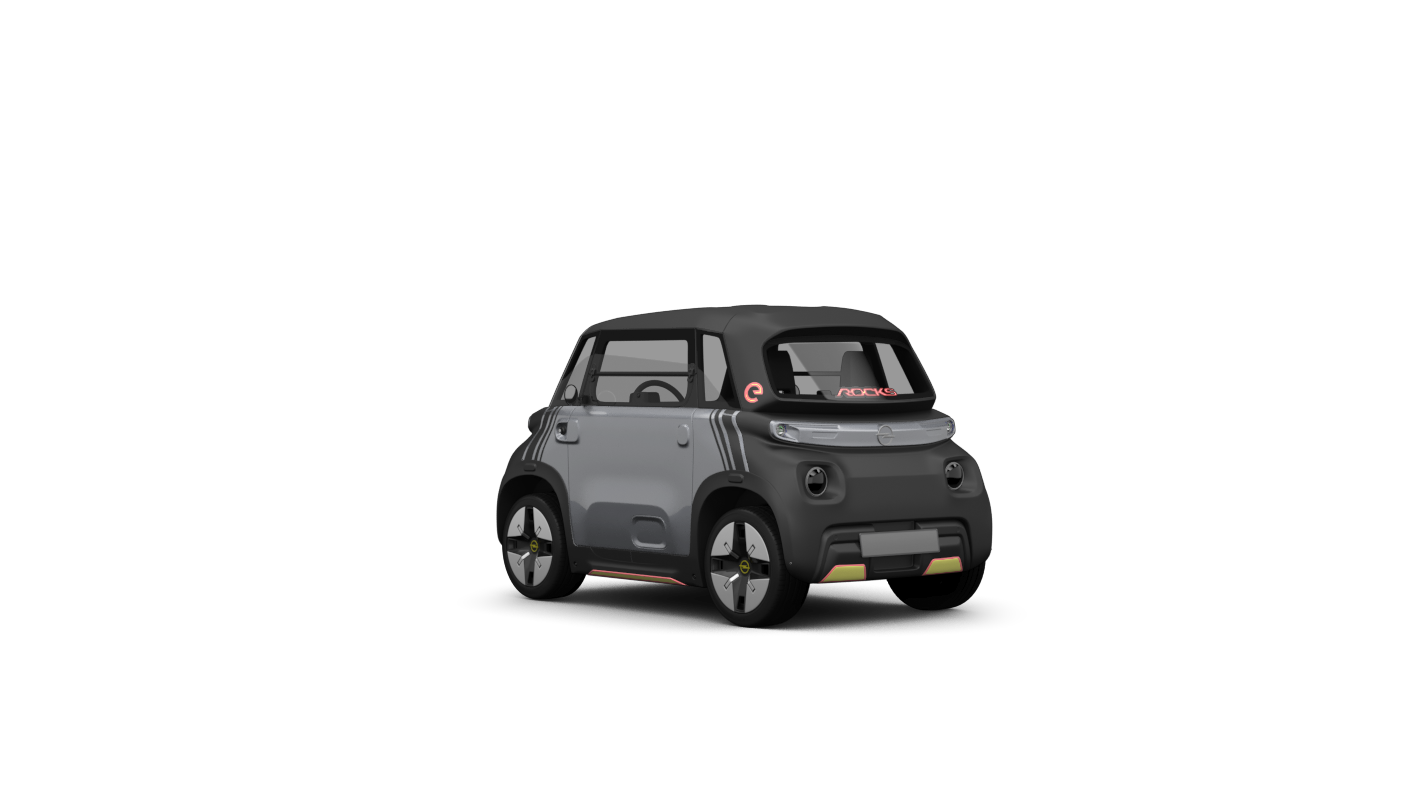 Opel Rocks Electric Ansicht hinten schräg
