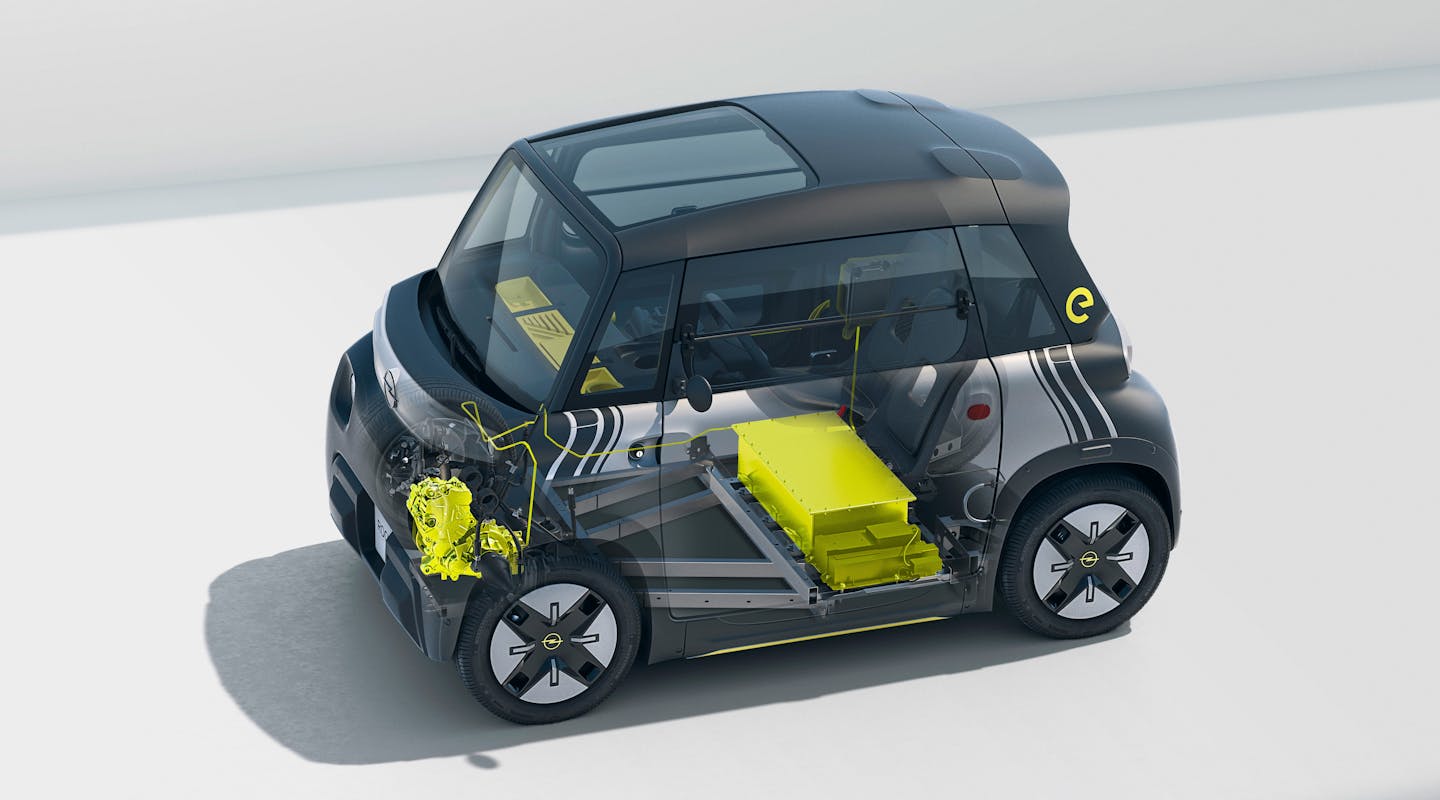 Opel Rocks Electric Antriebsstrang