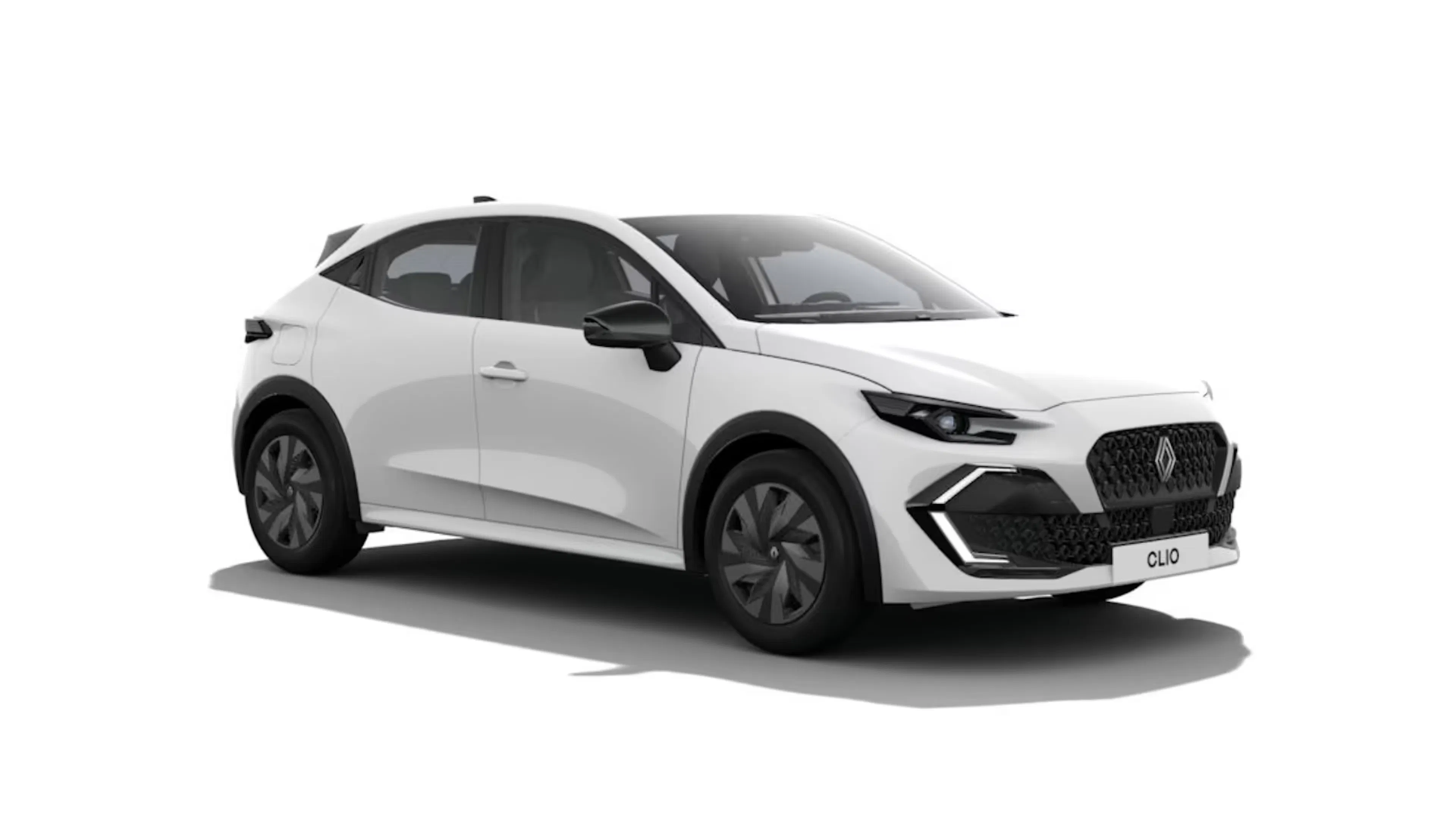 Ein weißer Renault Clio TCe 115