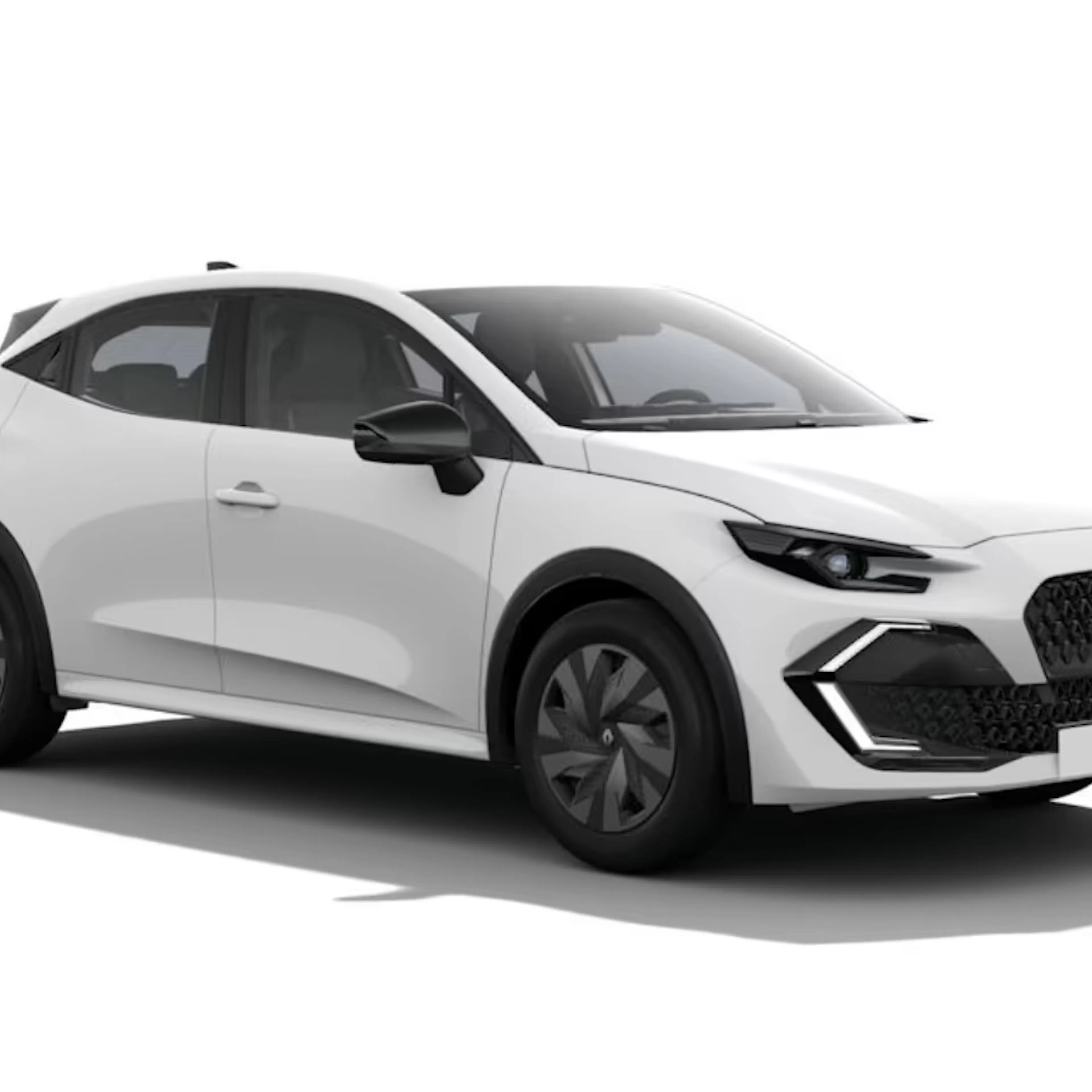 Ein weißer Renault Clio TCe 115