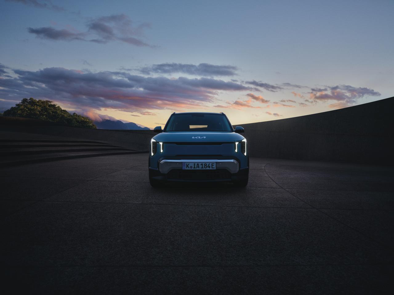 Kia EV2, Ansicht von vorne