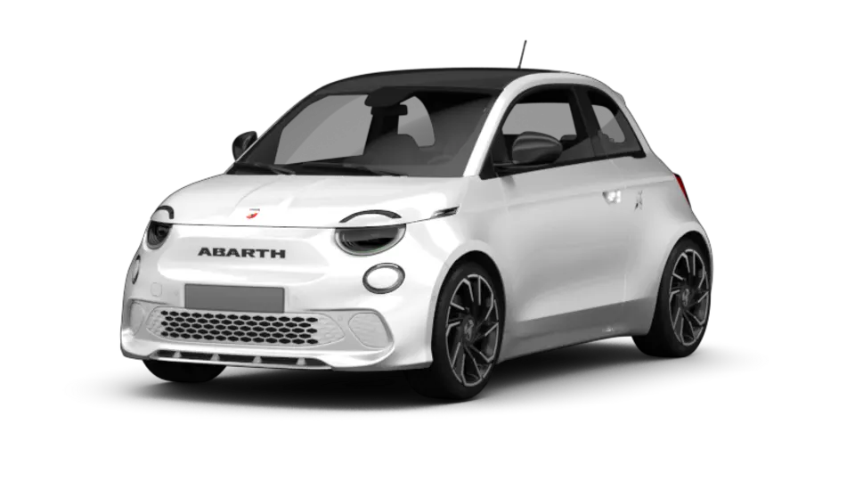 Abarth 500e (332) angular front