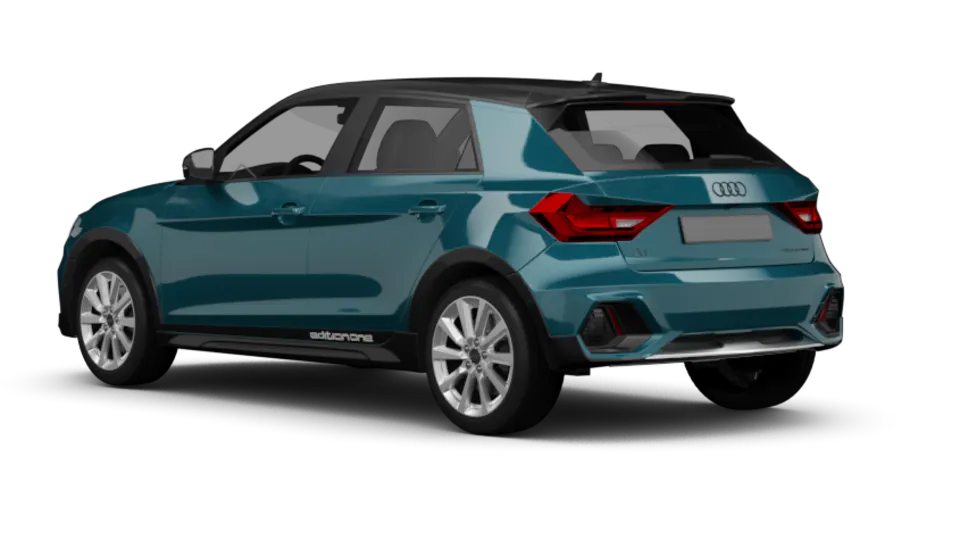 Audi A1 (GB) angular rear