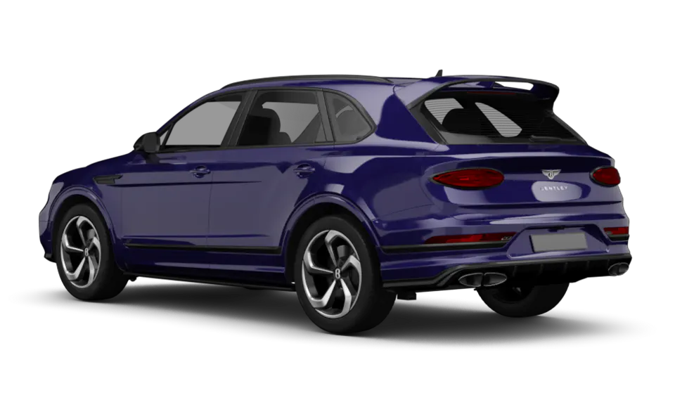 Bentley Bentayga angular rear