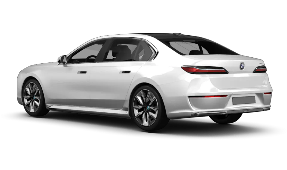 BMW 7er (E65) angular rear