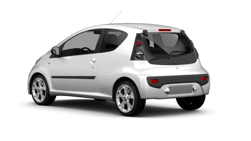 Citroen C1 (1CB) angular rear