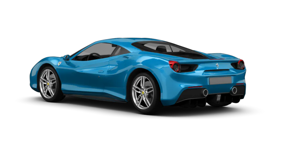 Ferrari 488 (F142M) angular rear