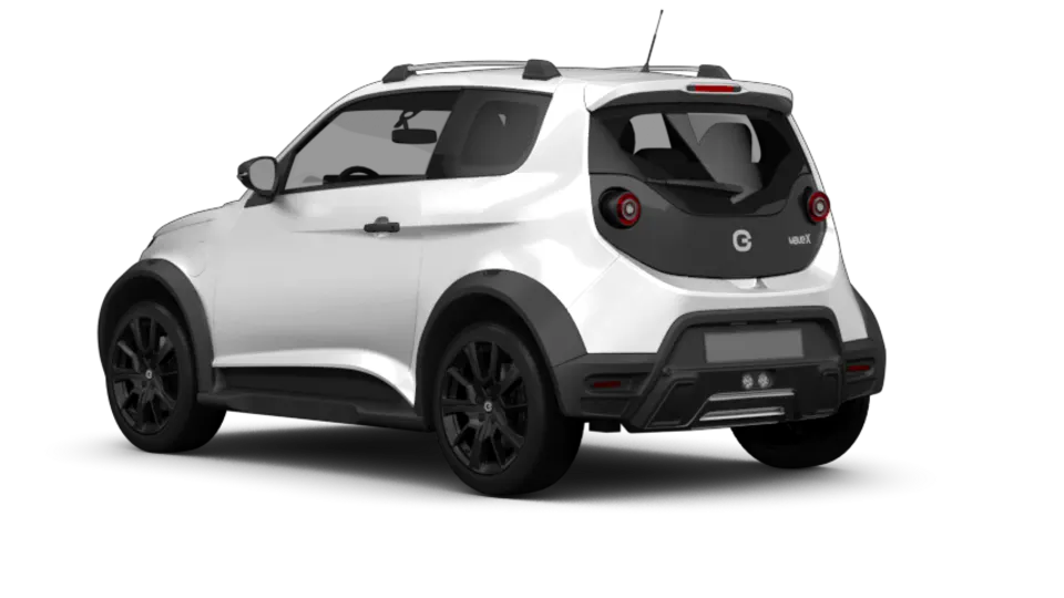 e.GO e.wave X (MK1) angular rear