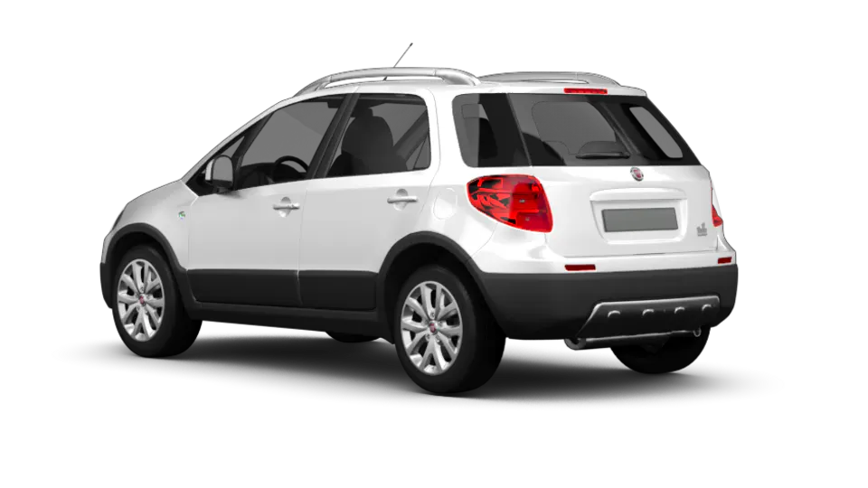 Fiat Sedici (FY) angular rear