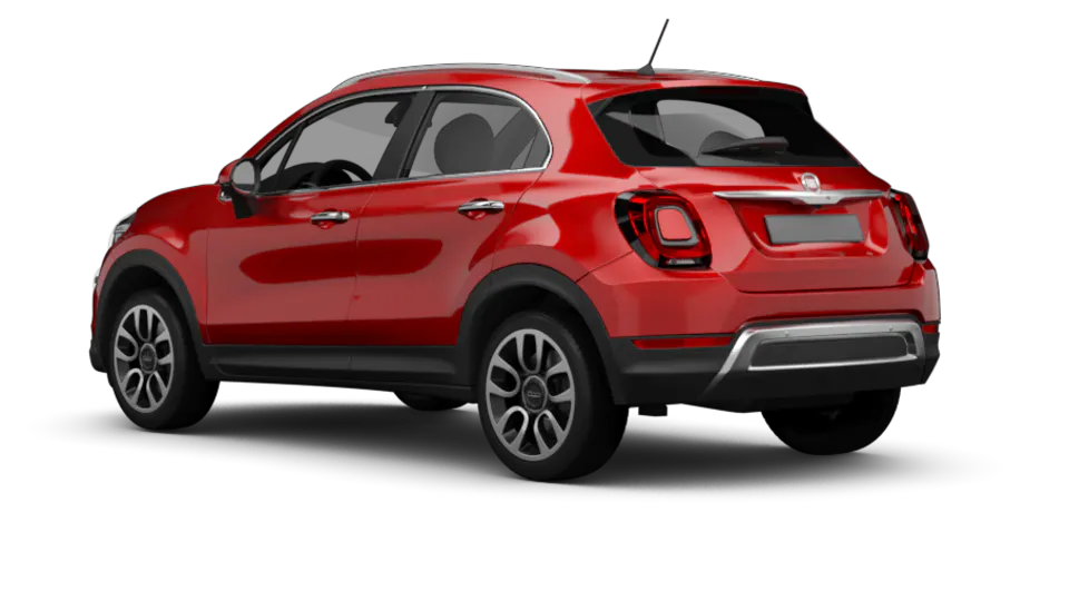 Fiat 500X (334) angular rear