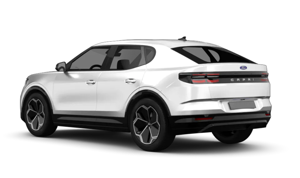 Ford Capri (MK4) angular rear