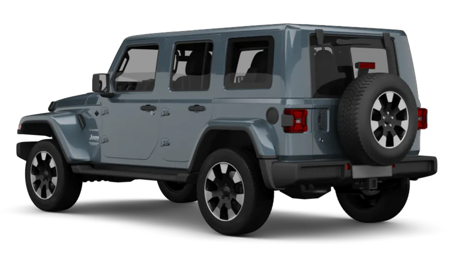 Jeep Wrangler (JL) angular rear