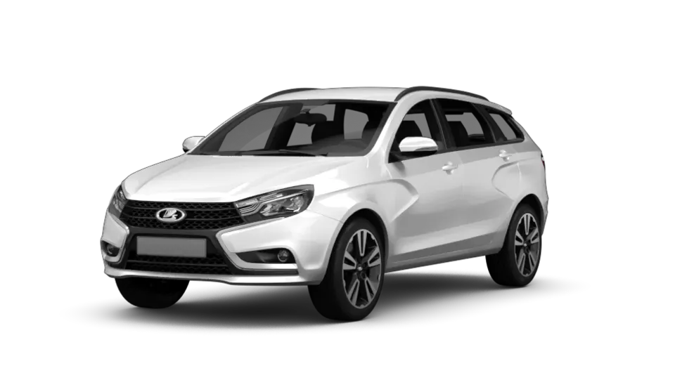 Lada Vesta angular front