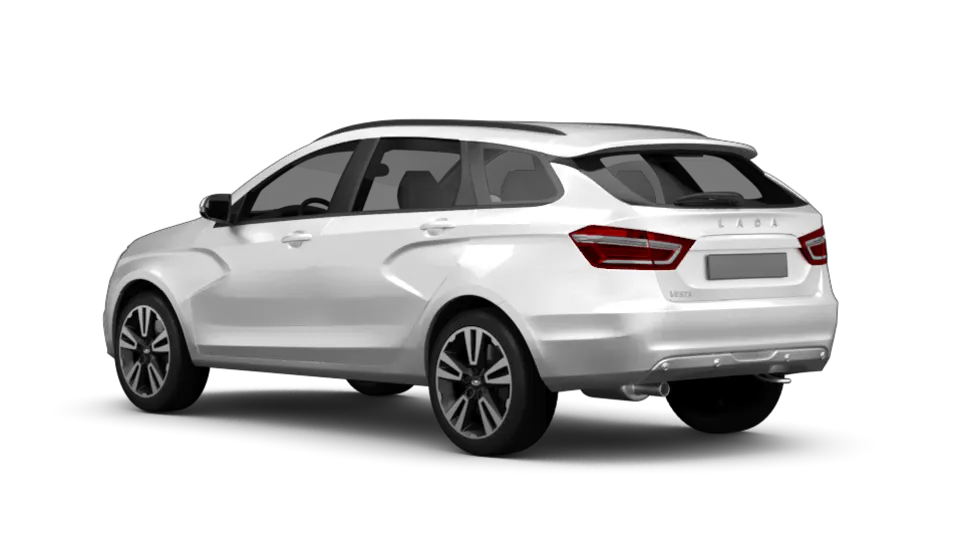 Lada Vesta angular rear