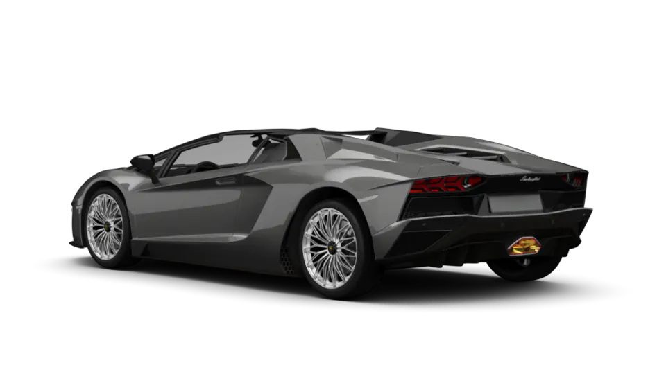 Lamborghini Aventador angular rear