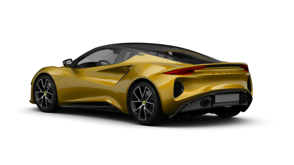 Lotus Emira (Mk1) angular rear