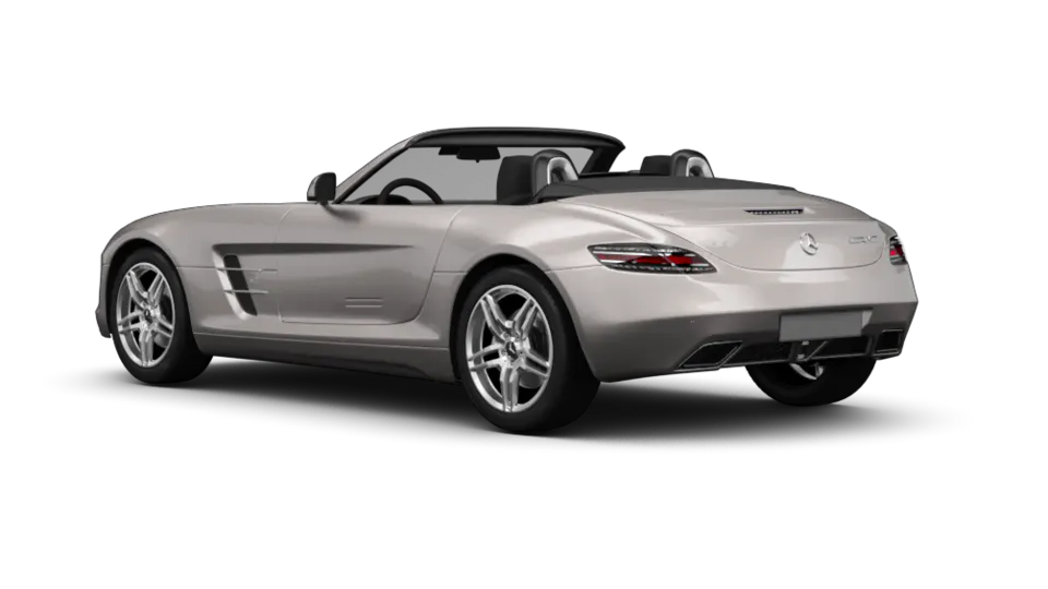 Mercedes SLS AMG (C197) angular rear