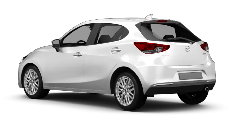 Mazda Mazda2 (XP210) angular rear