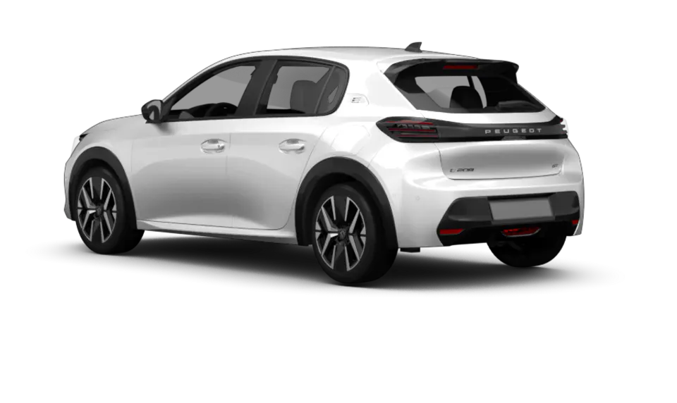 Peugeot e-208 (P21) angular rear