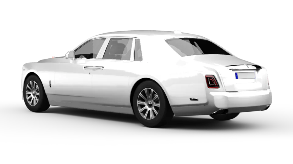 Rolls-Royce Phantom angular rear