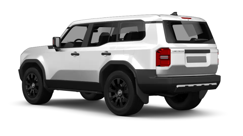 Toyota Land Cruiser (J200) angular rear
