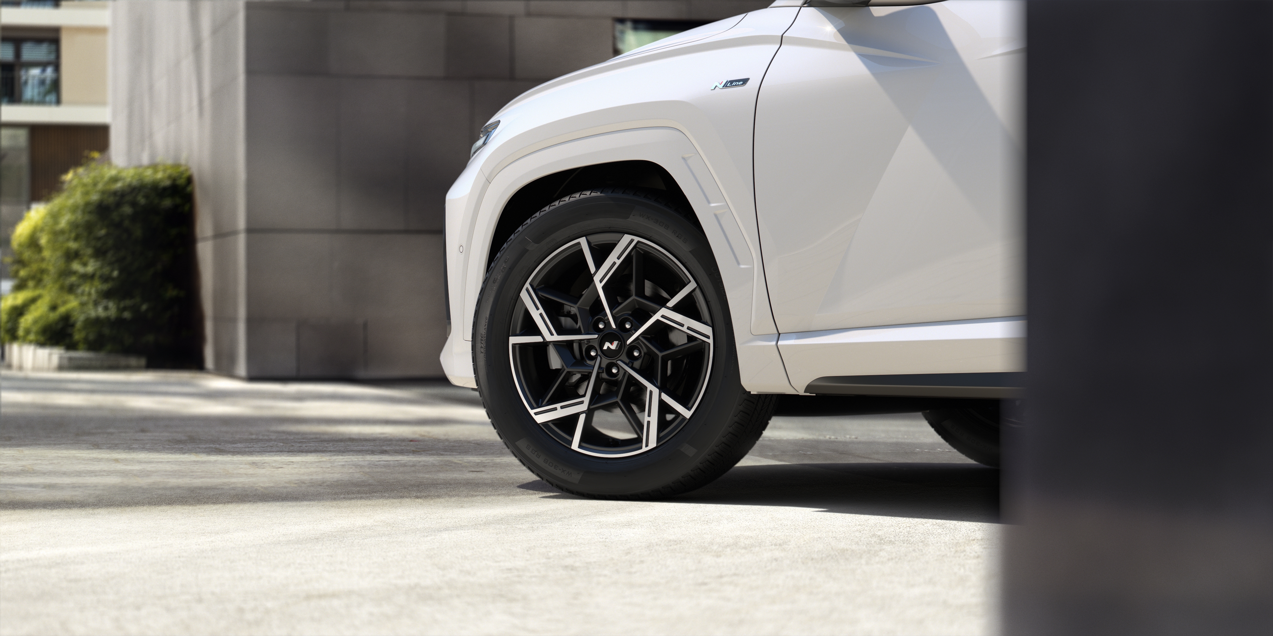 Hyundai Tucson HEV Detailansicht Felge