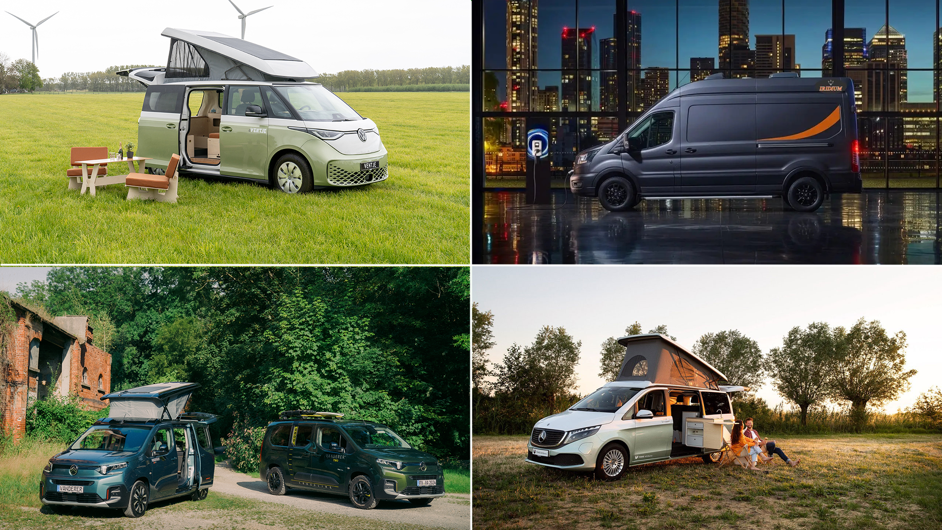 E-Camper 2026: Fnf elektrische Campervans im Check | mobile.de