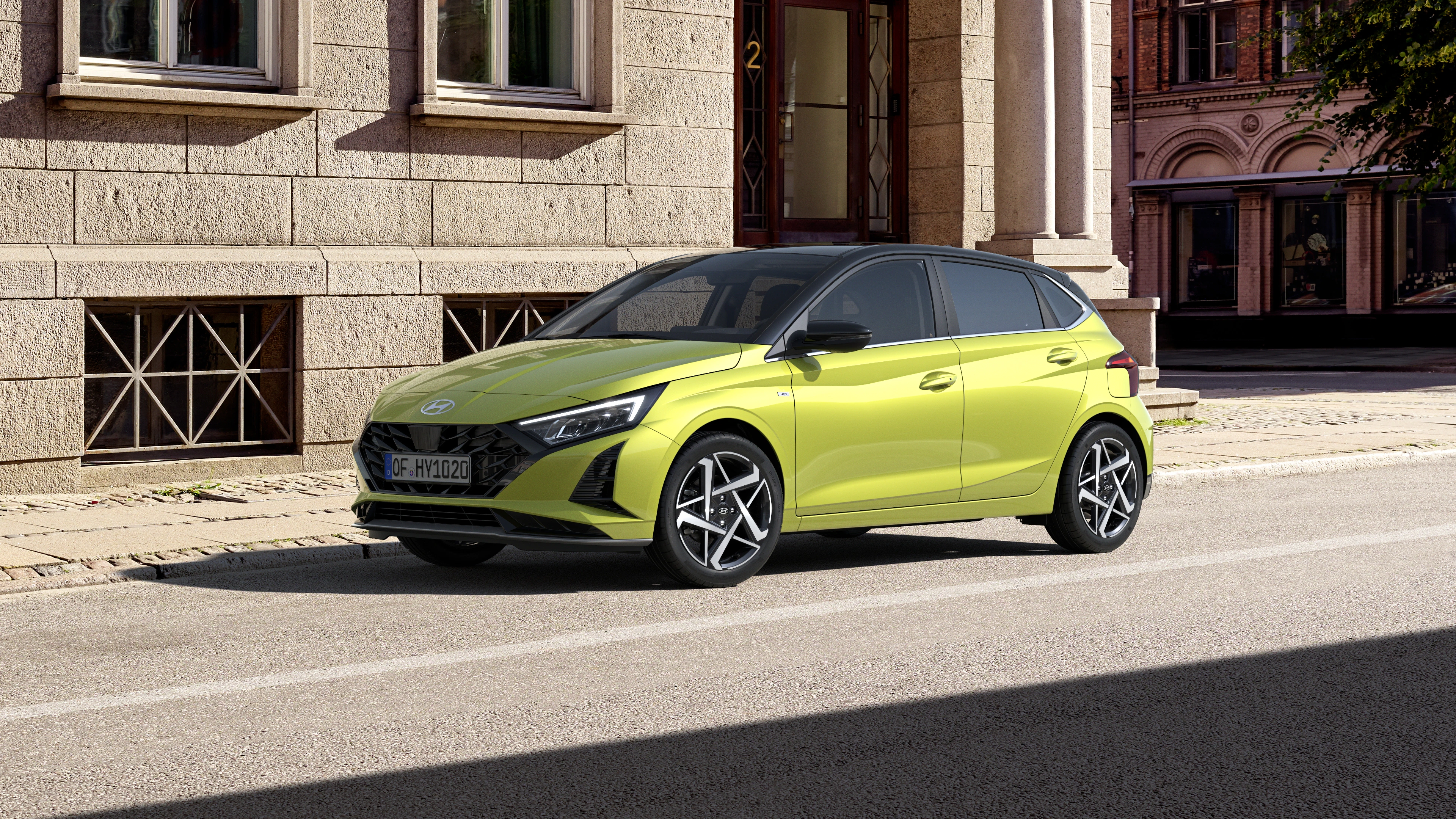 Hyundai i20 Schrägansicht Front statisch