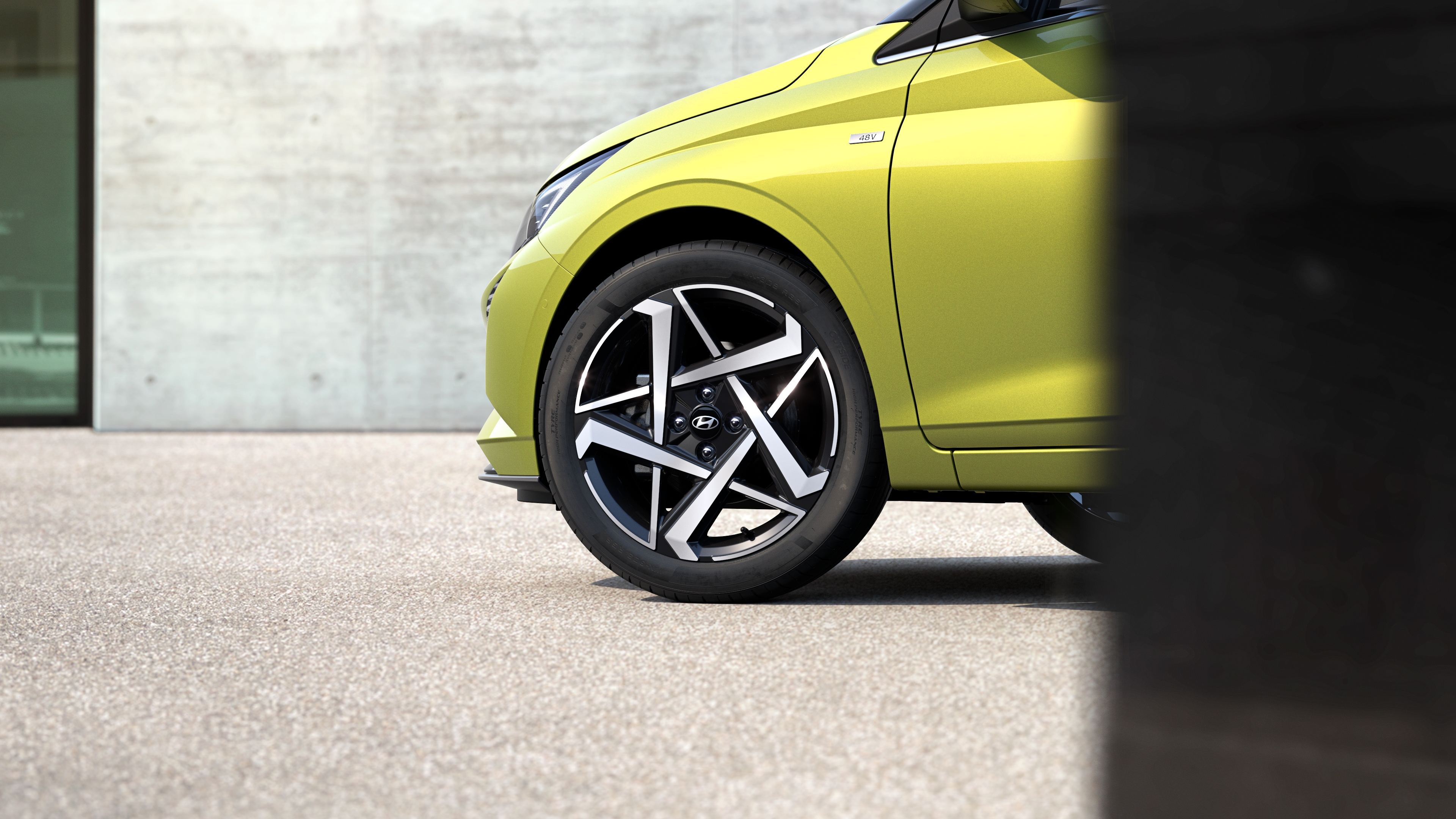 Hyundai i20 Detailansicht Felge
