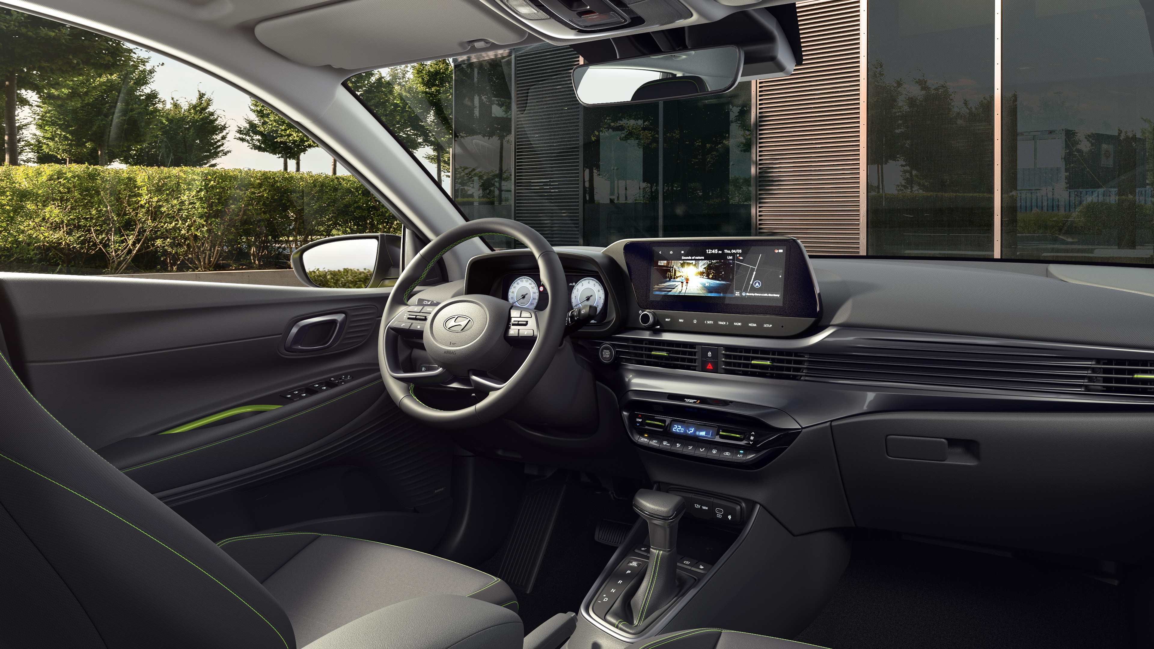 Hyundai i20 Innenansicht Cockpit Detail