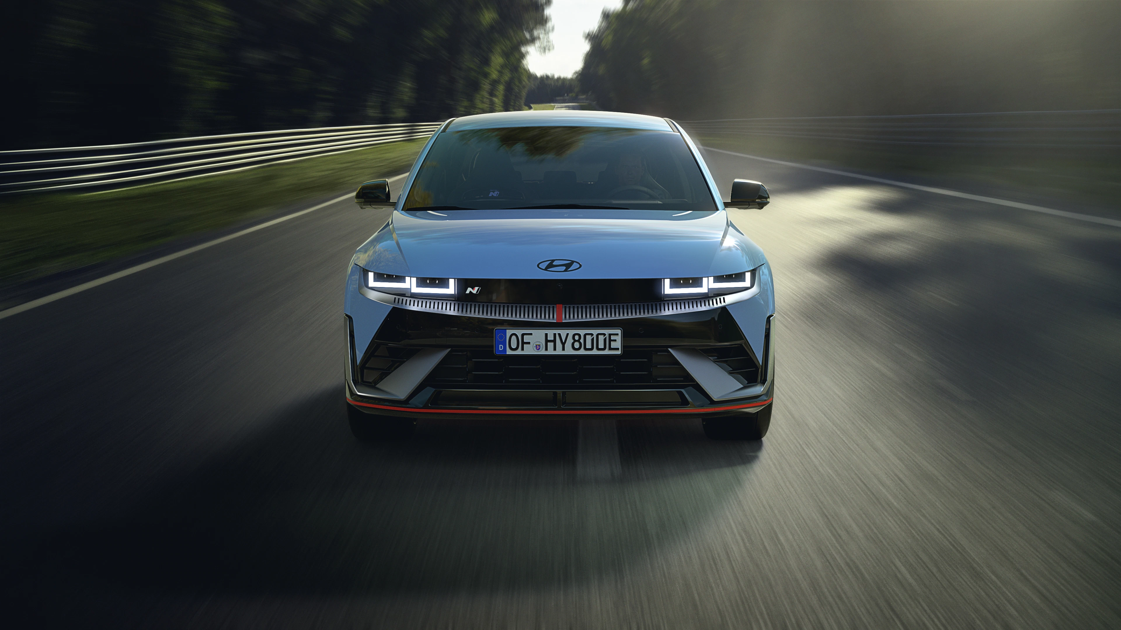 Hyundai Ioniq 5 N (NE) Frontansicht dynamisch