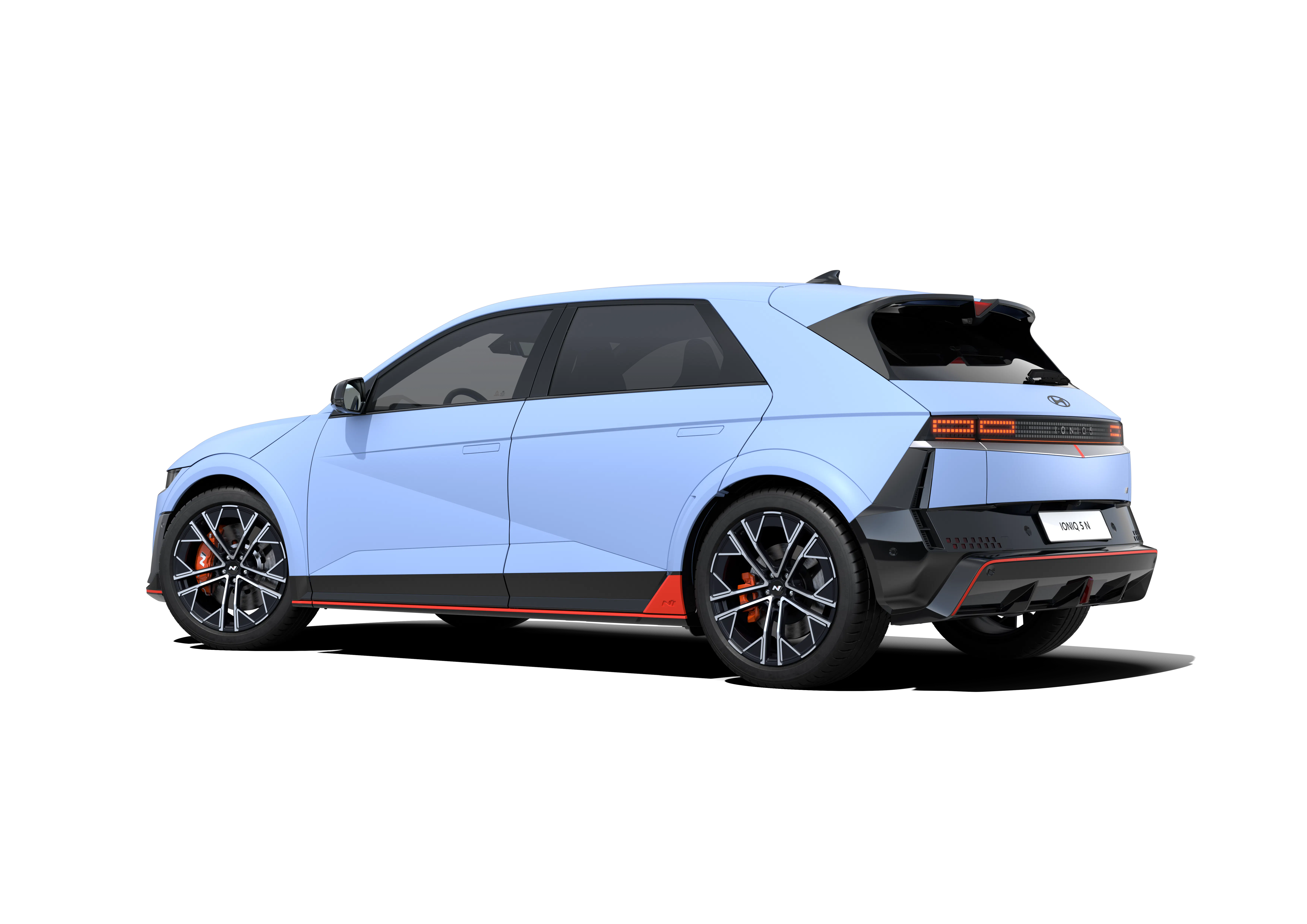 Hyundai Ioniq 5 N (NE) Schrägansicht Heck
