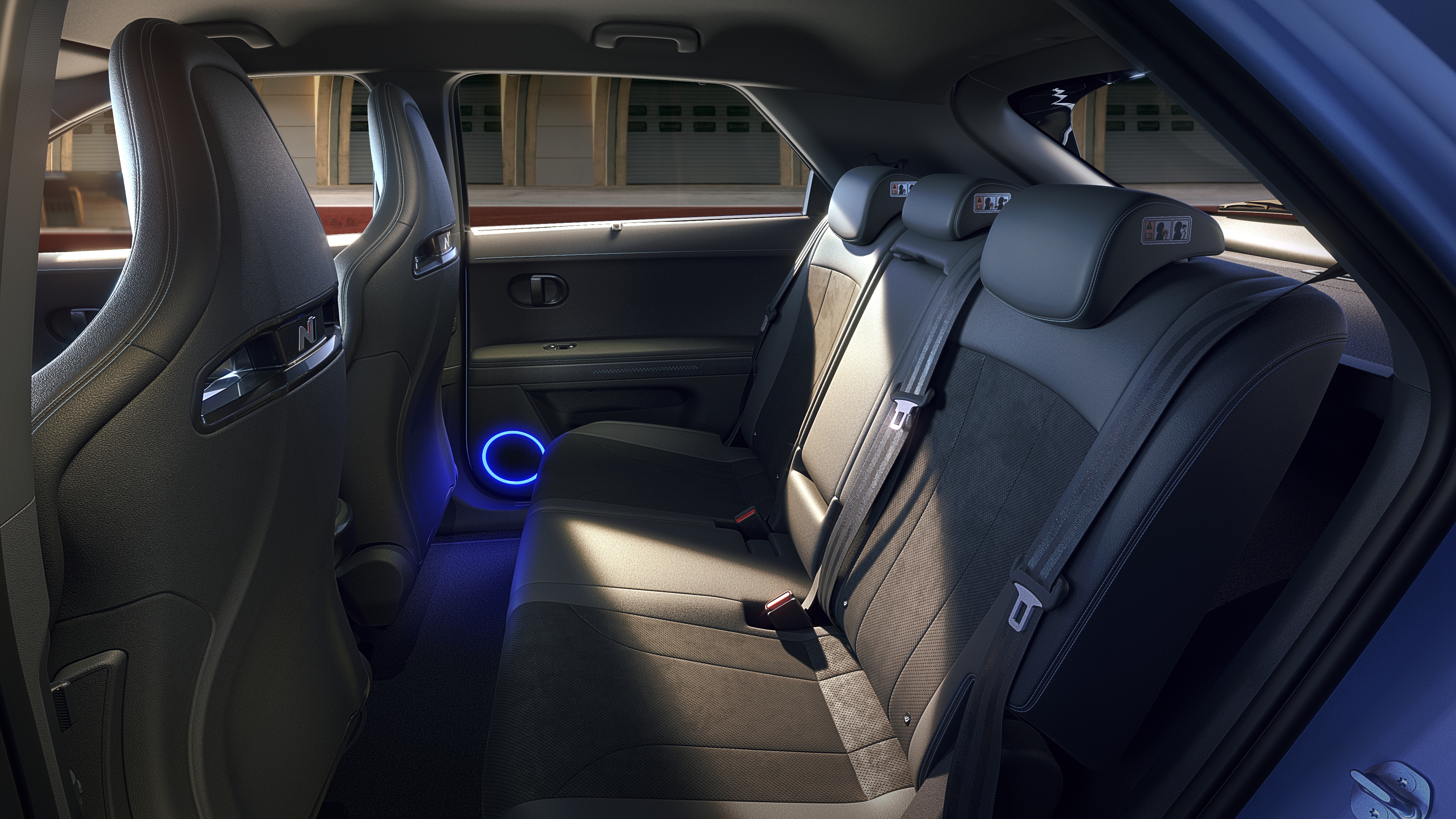 Hyundai Ioniq 5 N (NE) Detailansicht Rückbank