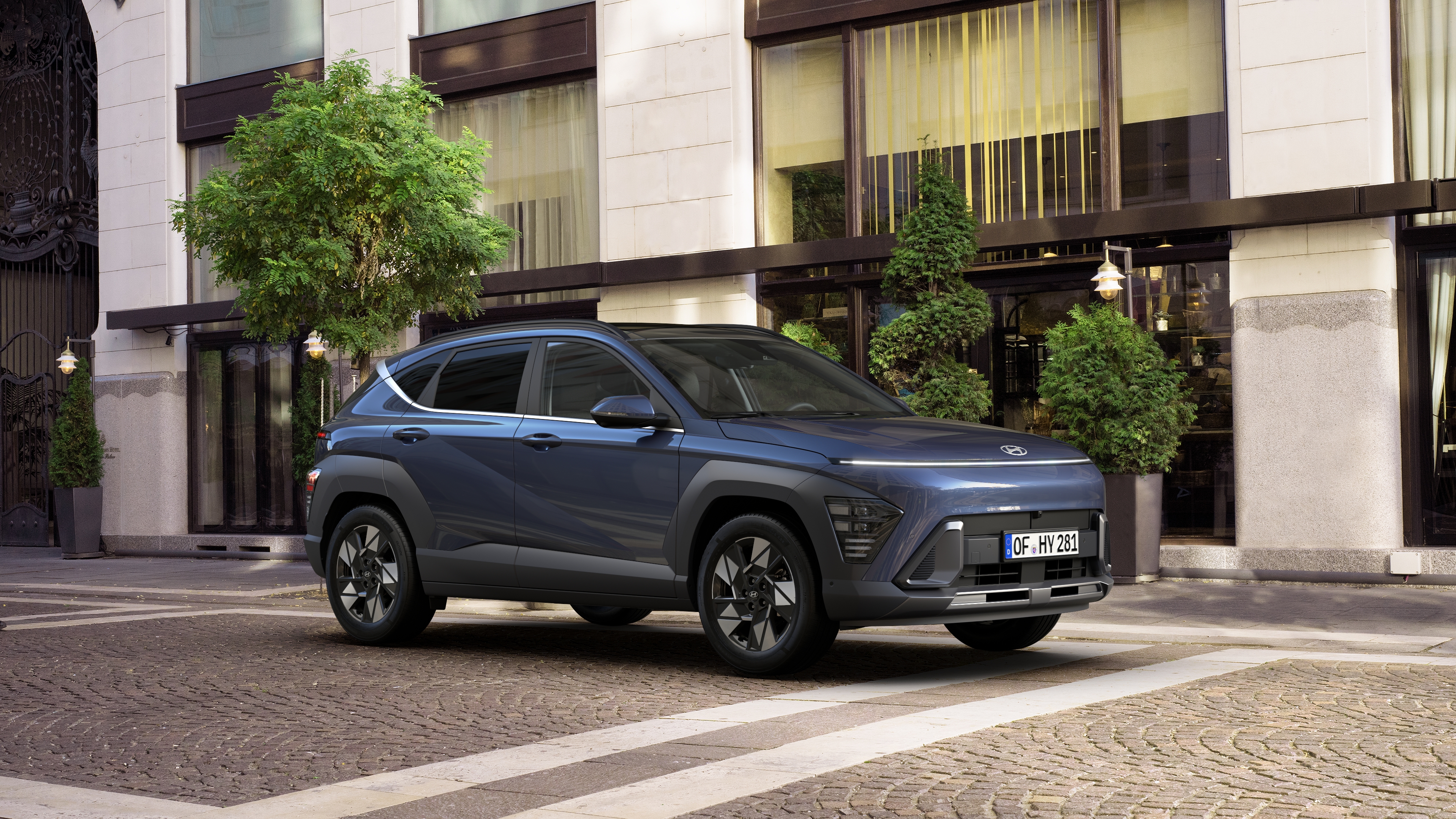 Hyundai KONA ICE / HEV (SX2) Schrägansicht Front statisch