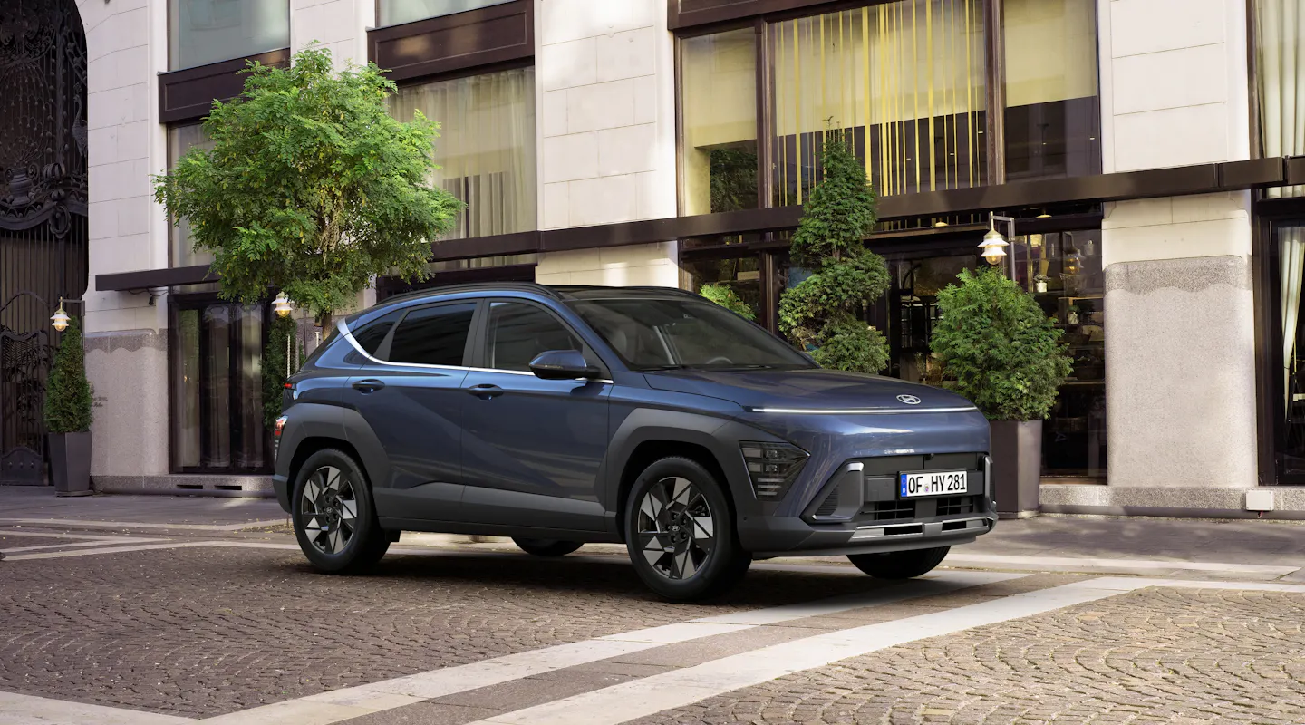 Hyundai KONA ICE / HEV (SX2) Schrägansicht Front statisch